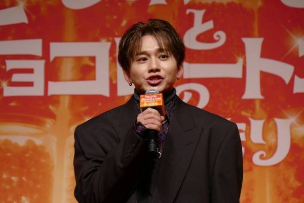 花村想太『ウォンカとチョコレート工場のはじまり』“完全吹替版”でウォンカ役に抜てき！「夢がかなった」と笑顔