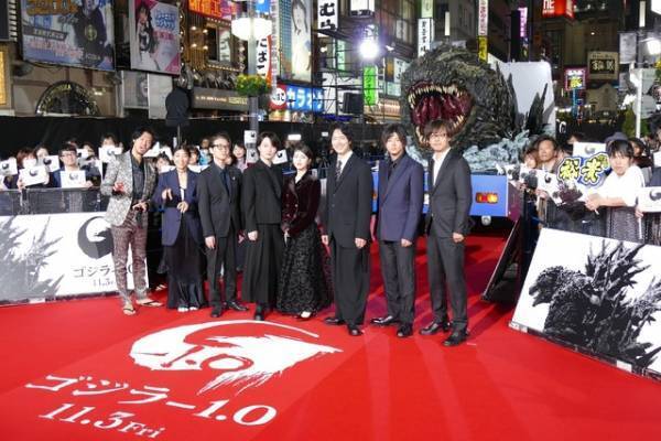神木隆之介、『ゴジラ-1.0』は「“見える絶望”」 プレミアイベントにキャスト集結