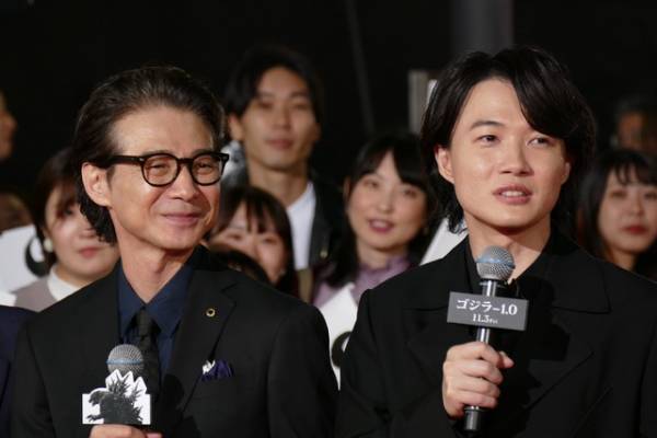 神木隆之介、『ゴジラ-1.0』は「“見える絶望”」 プレミアイベントにキャスト集結