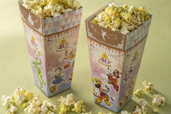 【ディズニー】ピスタチオ風味のポップコーンも！40周年“ドリームゴーラウンド”スペシャルメニューに4つの新メニューが仲間入り