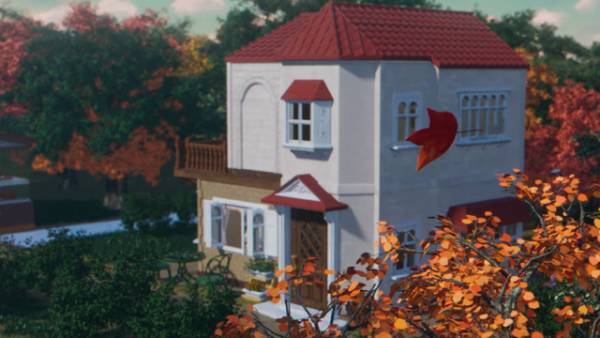 赤い屋根の大きなお家が登場！『劇場版 シルバニアファミリー』場面写真