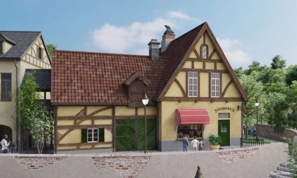 3月開園“魔女の谷”「ジブリパーク」新ポスター公開　メリーゴーランド＆フライングマシン登場