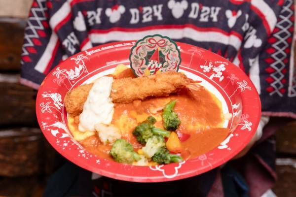 【ディズニー】大きなエビフライが乗ったオムライスでホリデー気分！TDLグランマ・サラのキッチンのスペシャルセット