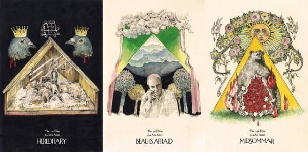 ヒグチユウコ×大島依提亜×アリ・アスター監督3作ポストカードセットが特典『ボーはおそれている』