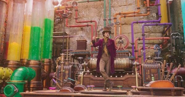 魔法きらめく世界に心躍る『ウォンカとチョコレート工場のはじまり』新映像入り特別映像