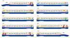 【ディズニー】特別車両「Magical Dream Shinkansen 」が東京～仙台間を運行　東京ディズニーリゾート40周年グランドフィナーレ記念