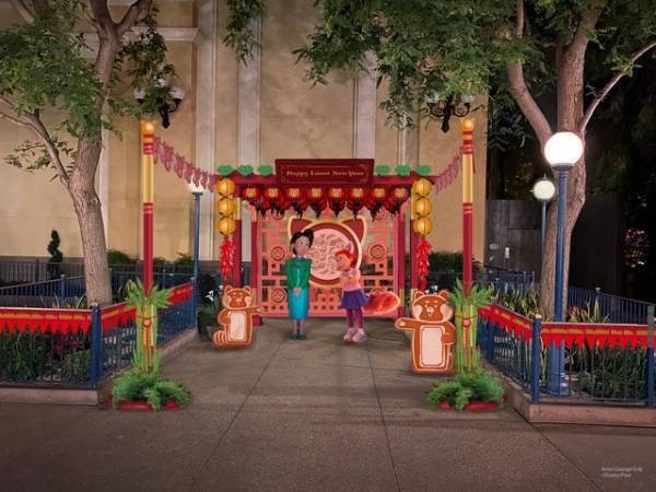 【海外ディズニー】『私ときどきレッサーパンダ』のメイリン＆ミンがアナハイムの旧正月イベント初登場！イメージアート公開