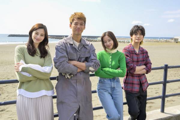 竹内涼真＆中条あやみ、高橋文哉＆堀田真由のカップルショットも『劇場版 きみセカ』メイキング