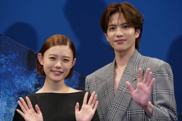 杉咲花＆志尊淳「尊敬しかない」と互いを称賛！『52ヘルツのクジラたち』完成披露試写会