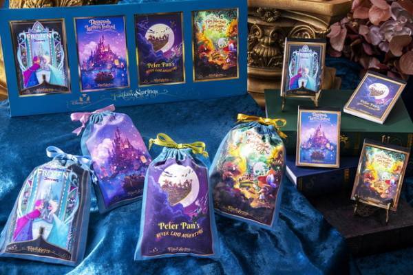 【ディズニー】「ファンタジースプリングス」の壮大な美しい世界をテーマにしたデザインのグッズが新登場