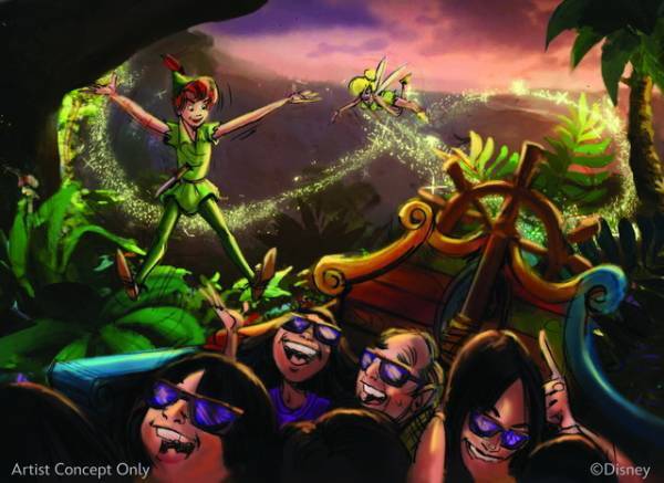 【ディズニー】ピーターパンやティンカーベルと壮大な冒険の旅へ！新アトラクション「ピーターパンのネバーランドアドベンチャー」誕生