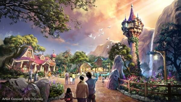 【ディズニー】世界のディズニーパークで初！ラプンツェルの物語を楽しめるライド「ラプンツェルのランタンフェスティバル」誕生