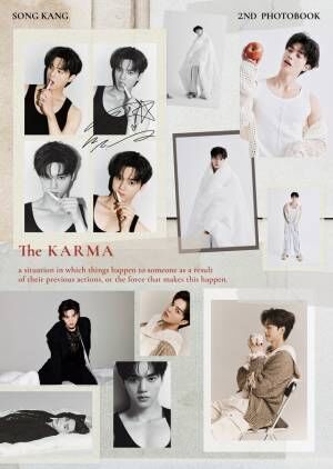 ソン・ガン2nd写真集「The KARMA」、誕生日の4月23日に発売
