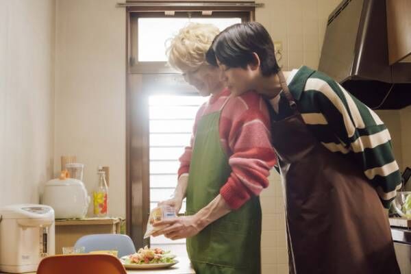 赤澤遼太郎＆高橋健介、“ゼロ距離”新映像＆場面写真『アキはハルとごはんを食べたい ２杯目！』
