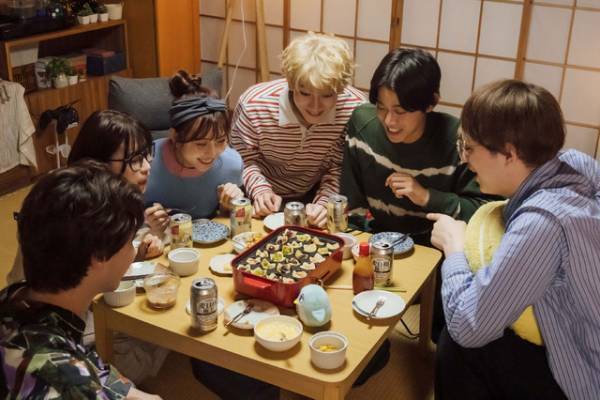 赤澤遼太郎＆高橋健介、“ゼロ距離”新映像＆場面写真『アキはハルとごはんを食べたい ２杯目！』