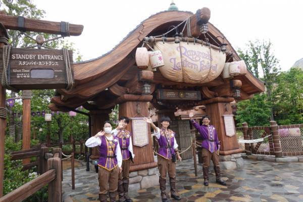 【ディズニー】アナとエルサも祝福！TDS新エリア「ファンタジースプリングス」プレビュー開催