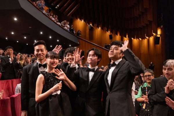 新人俳優たちが涙…池松壮亮＆奥山大史監督ら『ぼくのお日さま』に約8分間のスタンディングオベーション