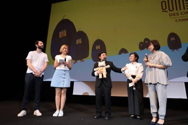 『化け猫あんずちゃん』カンヌの小学生に個性豊かなキャラクターが大ウケ 「監督週間」で世界初上映