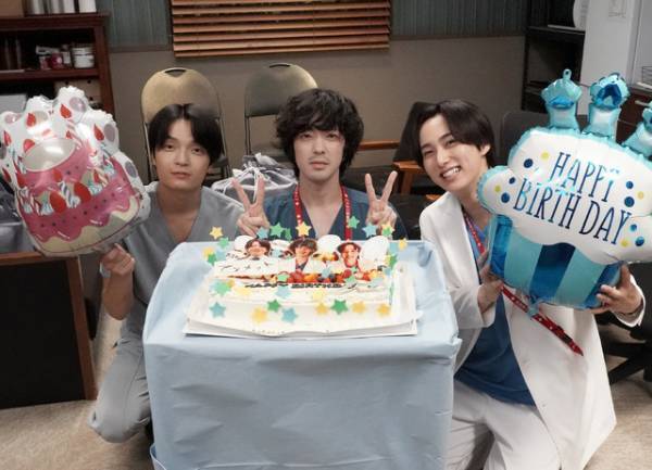 「アンメット」若葉竜也＆岡山天音＆尾崎匠海の誕生日をサプライズでお祝い