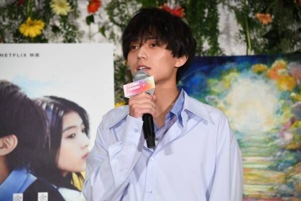 永瀬廉、Netflix映画『よめぼく』イベントに登場「ラストでは思わず…」初体験明かす