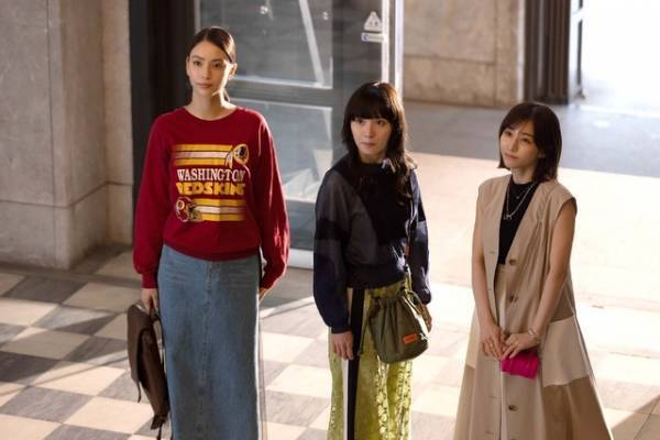 松岡茉優＆田中みな実＆滝沢カレン「ギークス」場面写真