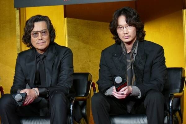 綾野剛、豊川悦司の瞳に「吸い込まれた」「地面師」完成報告会見