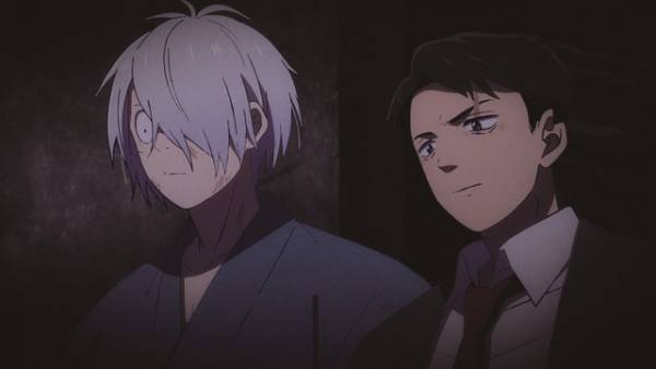 鬼太郎の父と水木の姿切り取る『鬼太郎誕生 ゲゲゲの謎 真生版』場面写真