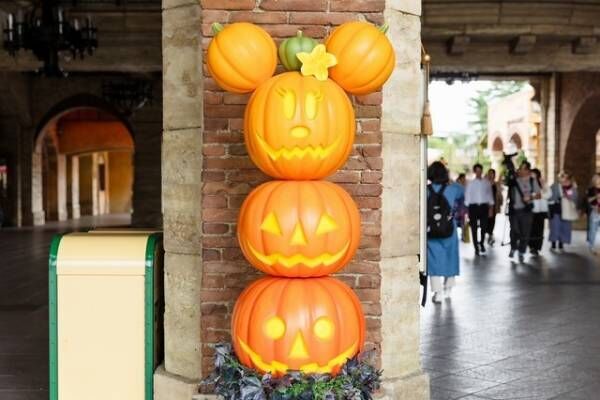 【ディズニー】ミッキーマウスや仲間たちのカボチャのデコレーションがかわいい！東京ディズニーシーのハロウィン