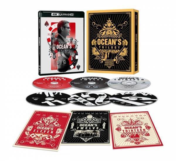 「オーシャンズ」3部作が初の4K UHD化！「トリロジーコレクターズBOX」12月18日発売