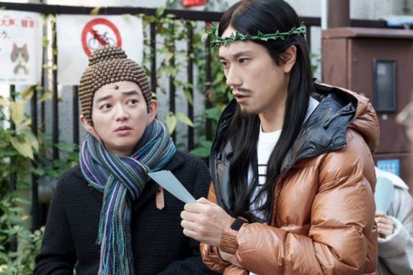 神も仏も天使も悪魔も大集合！ 松山ケンイチ×染谷将太主演『聖☆おにいさん THE MOVIE』ポスター