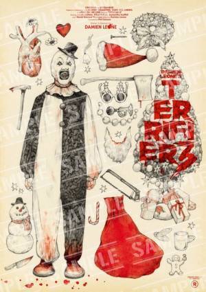 『テリファー 聖夜の悪夢』ヒグチユウコ×大島依提亜オルタナティブポスター抽選販売