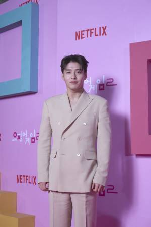 イム・シワン「応援してください」日本語でコメントも　「イカゲーム2」ソウルプレミア