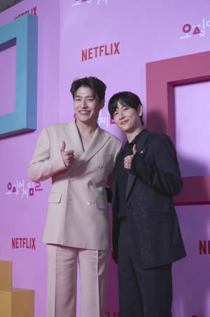 イム・シワン「応援してください」日本語でコメントも　「イカゲーム2」ソウルプレミア