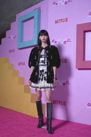 イム・シワン「応援してください」日本語でコメントも　「イカゲーム2」ソウルプレミア