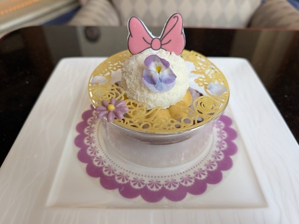 【ディズニー】デイジーダックの華やかさをイメージ！ハイピリオン・ケーキセットシリーズを実食