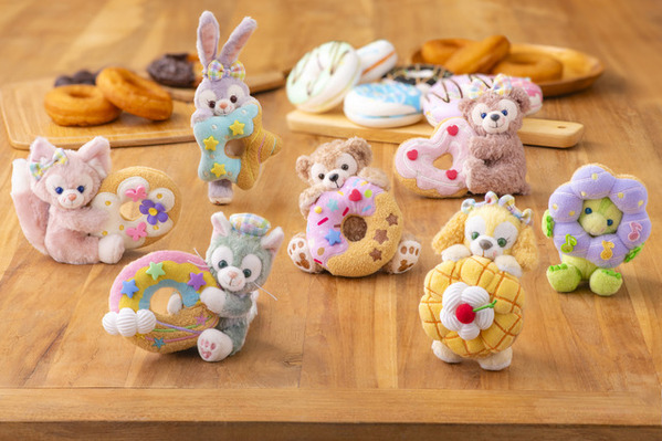 【ディズニー】ドーナツに抱きついているダッフィー＆フレンズがかわいすぎ！「ダッフィー＆フレンズのフィルド・ウィズ・ジョイ！」SPグッズ