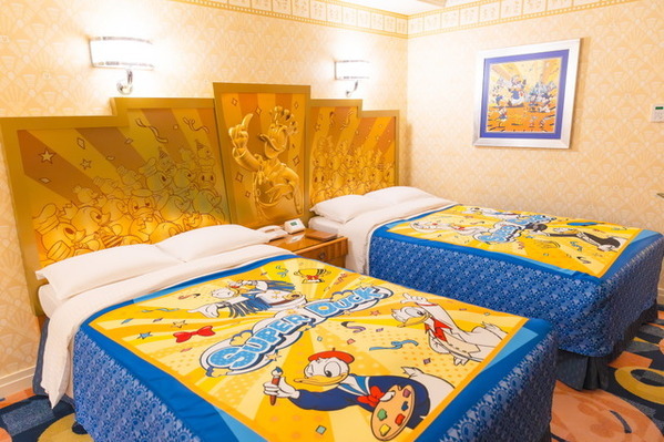 【ディズニー】ドナルドが夢に描いたユニークな世界をディズニーホテルでも！期間限定スペシャルルームに潜入