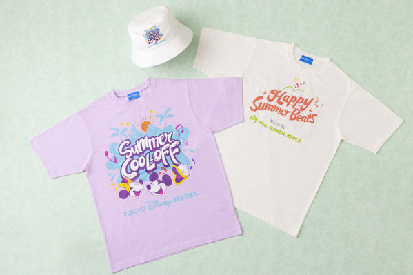 【ディズニー】Mrs. GREEN APPLEとのコラボグッズが登場！3種のTシャツなど夏のSPイベントを盛り上げ