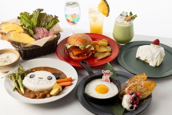 パンダコパンダカレーほか「高畑勲展」コラボカフェオープン