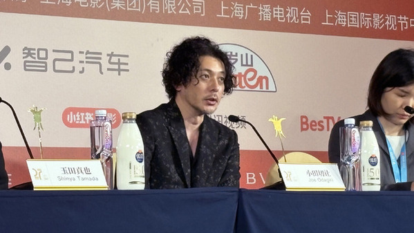 オダギリジョー「結婚とは思いやりと忍耐」松たか子と語り合った!?『夏の砂の上』上海でプレミア