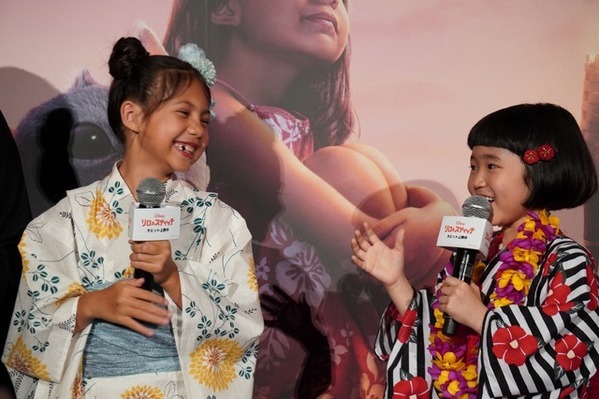 『リロ＆スティッチ』日米リロが浴衣姿を披露、七夕のお願いは？