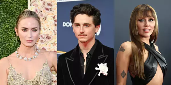 2026年「ハリウッドの殿堂入り」にティモシー・シャラメ、マイリー・サイラス、エミリー・ブラントら