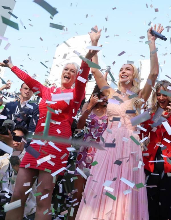 「大声で笑って、泣いた」リンジー・ローハン×ジェイミー・リー・カーティス『シャッフル・フライデー』ワールドプレミアで絶賛