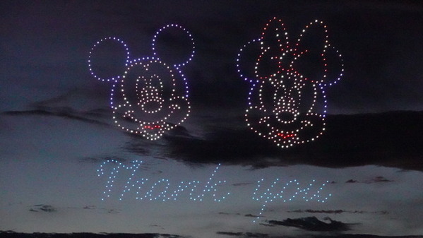 【ディズニー】大空をファンタジーで彩るドローンショー、8月16日（土）山形県・第32回赤川花火大会で開催