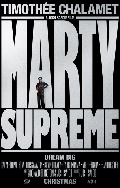 ティモシー・シャラメが実在の卓球選手を演じるA24『Marty Supreme』初予告編