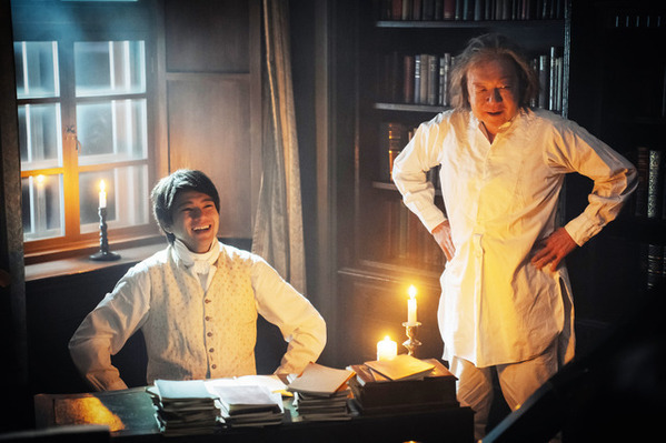 山田裕貴＆古田新太『ベートーヴェン捏造』ひたすら面倒くさそう…遺言作成のメイキング映像解禁