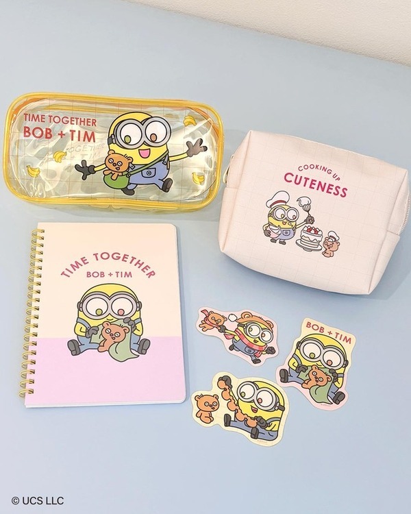 『怪盗グルー／ミニオンズ』Bob+Timコラボ雑貨がサンキューマートに登場！先行予約受付中