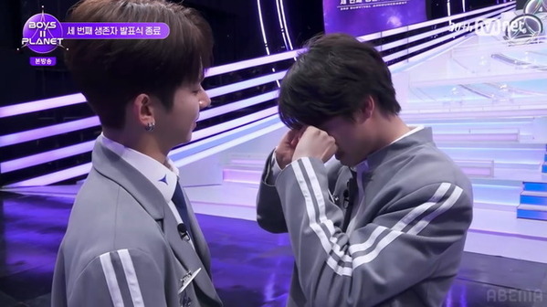 ユメキ、第9位でファイナルへ　チンウィとの涙の別れに「大号泣」「ウィメキは永遠」 「BOYS II PLANET」