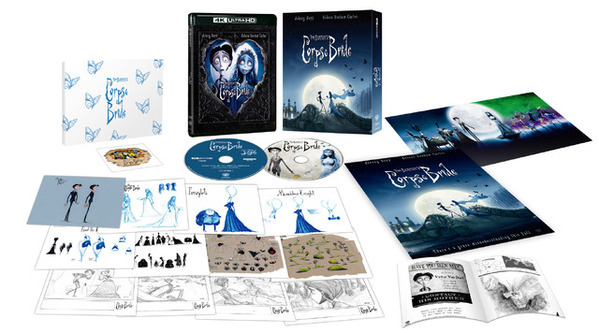 ストップモーション・アニメの傑作『ティム・バートンのコープスブライド』初の4K UHD化