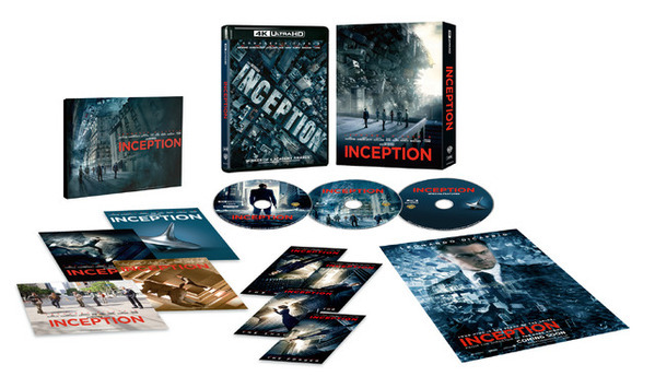 クリストファー・ノーラン監督作『インセプション』4K UHD＋ブルーレイセット12月リリース　豪華封入特典付き